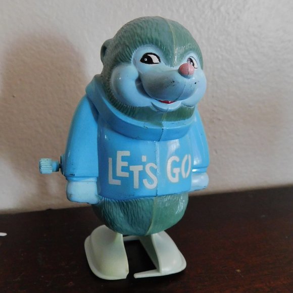 Vintage Galoob Shirt Tales Digger Wind Up Walker Toy. 1982. Hallmark. - Picture 1 of 4